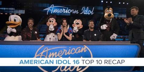 American Idol 16 Top 10 Recap