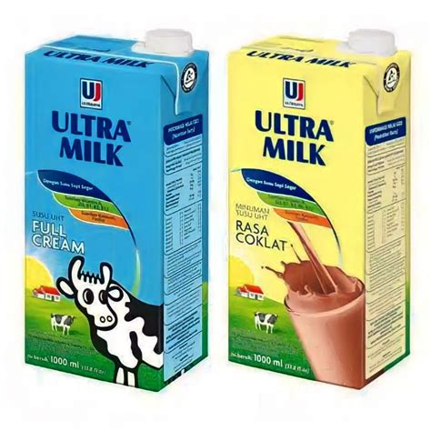 Jual Susu Ultramilk Kemasan Besar 1000ml Susu Ultramilk Cair Coklat Vanila Shopee Indonesia