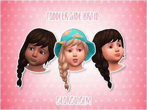 ⏩ Toddler Side Braid ⏪ ⏩ Here Is A Really Cute Side Braid For Your