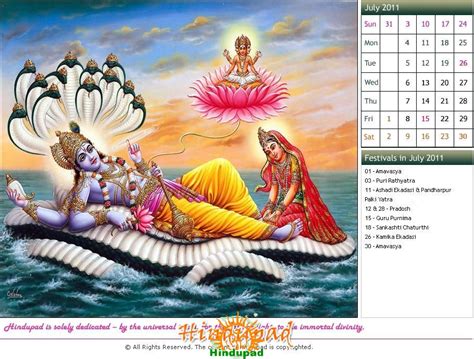 hindu calendar july 2011 desktop calendar wallpaper july 2011 hindupad