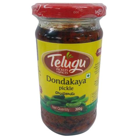 Buy Telugu Pickles Dondakaya Pickle Online At Best Price Bigbasket