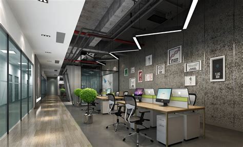 3d Office Interior Business Cgtrader