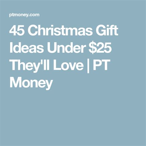 Gift exchange ideas under $40. 60+ Christmas Gift Ideas Under $25 • Part-Time Money ...