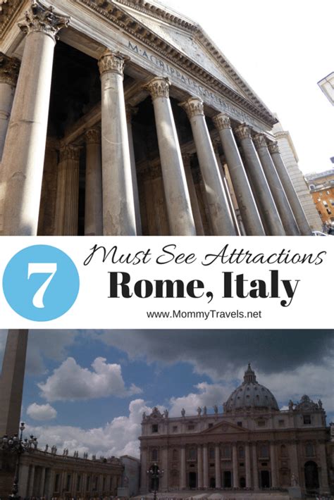 7 Must See Attractions In Rome Italy Mommy Travels
