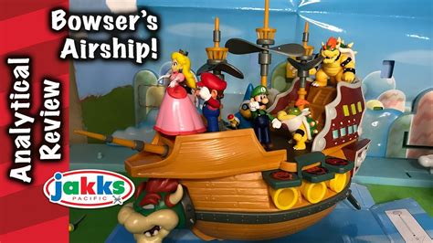 Bowsers Airship Playset Youtube