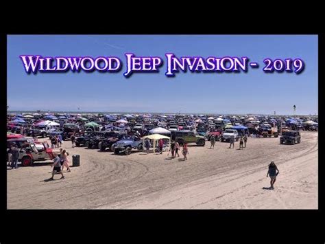 Wildwood Jeep Invasion 2019 - MASSIVE Turnout! - YouTube
