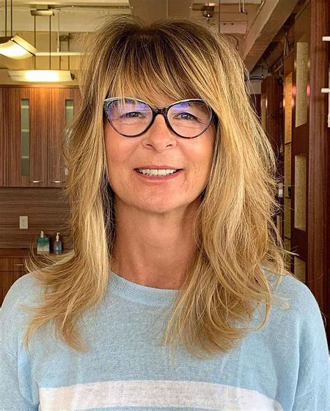 20 most flattering long hairstyles for women over 60 with thick hair