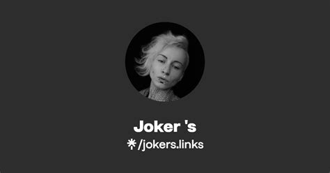 Joker S Instagram Linktree