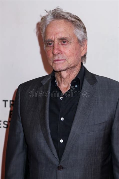 Michael Douglas At The Premiere Of It Takes A Lunatic Editorial Stock