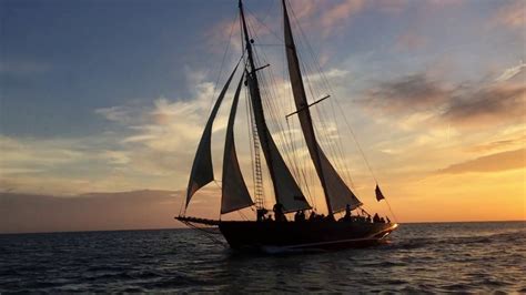 Sunset Sail In Key West On The Classic Schooner When And If Youtube