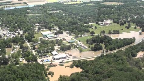 Aerial Video White River Flooding At Des Arc Arkansas YouTube