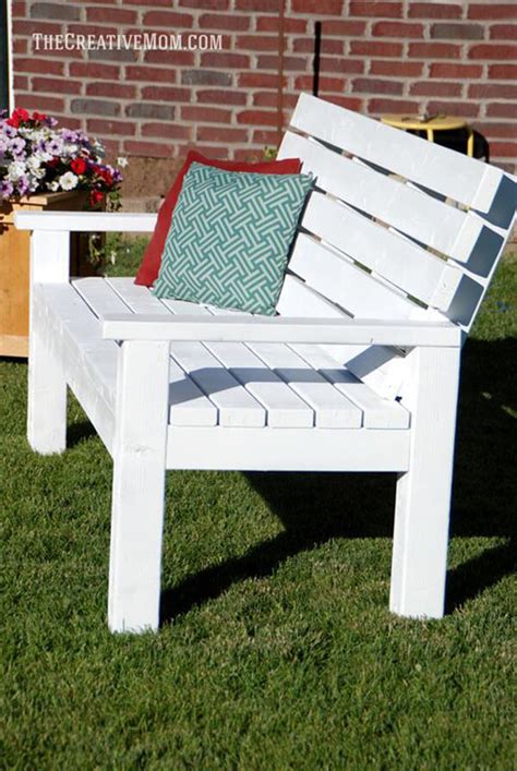 This bench is comfortable on a porch, patio, or deck, on grass or in a garden — but it looks so good, i would even let it sneak indoors. 27 Best DIY Outdoor Bench Ideas and Designs for 2020