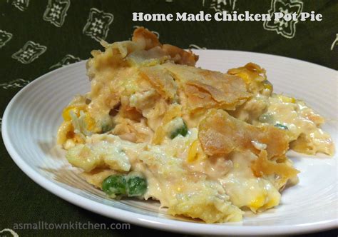 Stogged full of cheddar cheese and all crispy on the outsides they were just beautiful with that delicious filling. Homemade Chicken Pot Pie | A Small Town Kitchen