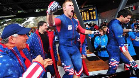 American Four Man Bobsled Team Captures Gold