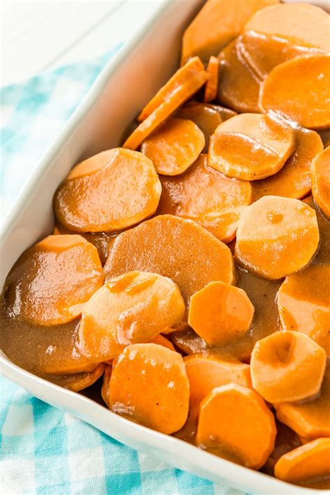 Ready in just 30 minutes, it's a great side dish for a family dinner on a busy weeknight but because it's so easy and delicious, it can also be doubled or tripled and served at larger gatherings. Candied Yams Recipe - Candied Sweet Potatoes | Sugar & Soul