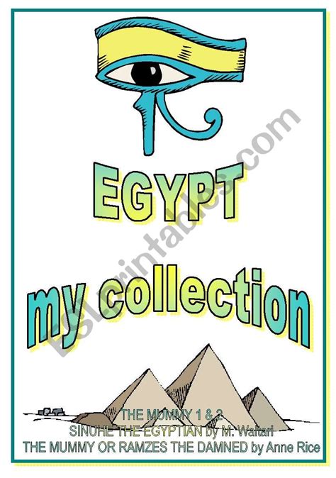 Download, print & watch your kids learn today! Egypt - my collection - ESL worksheet by anitarobi
