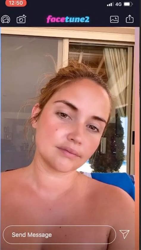 Jacqueline Jossa Shares Before And After Pics To Expose Instagram Airbrushing Trickery Mirror
