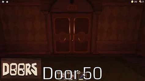 Door 50 Doors Roblox Part 2 Youtube