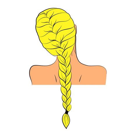 ᐈ french braid drawing stock illustrations royalty free french braid vectors download on