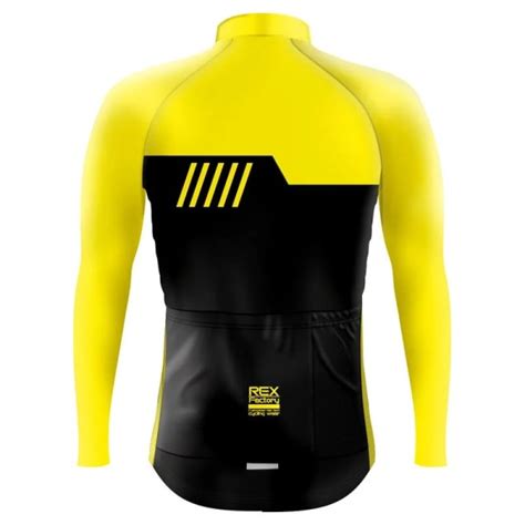 Jersey De Ciclismo Estandar Hombre Caballero Manga Larga Jl634 Rex Factory