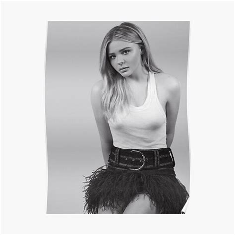 Chloë Grace Moretz Poster Von Gozzagoze67 Redbubble