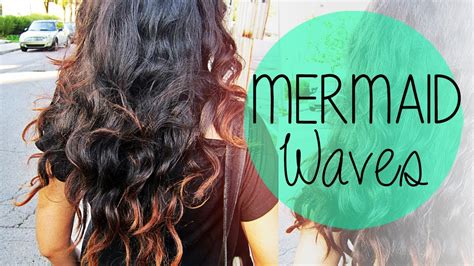 How to do Mermaid Waves | Hair Tutorial - YouTube
