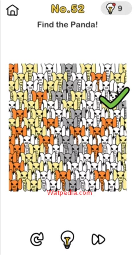 Brain Out Level 52 Find The Panda