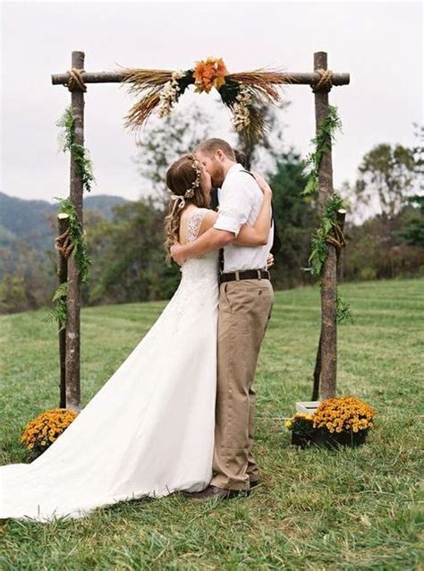 61 Awesome Outdoor Décor Fall Wedding Ideas Weddingomania