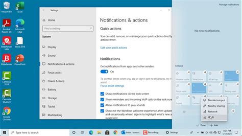 How To Use And Customize Action Center In Windows 10 Youtube