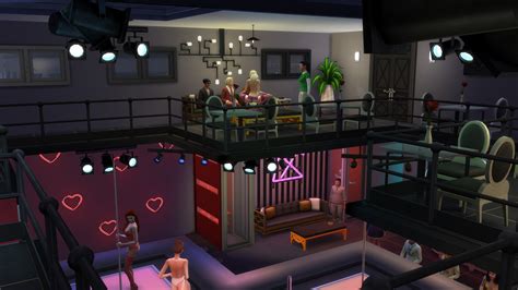 The Sims 4 Luxury Strip Club