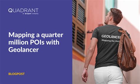 Mapping A Quarter Million Pois With Geolancer