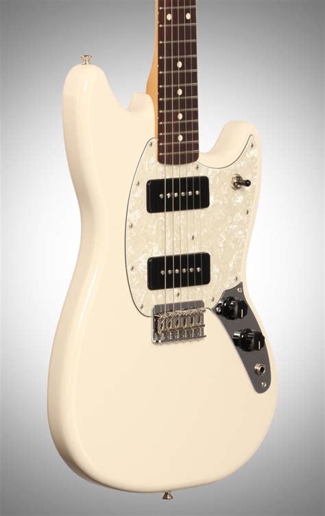 Fender Mustang 90 Electric Guitar Olympic White