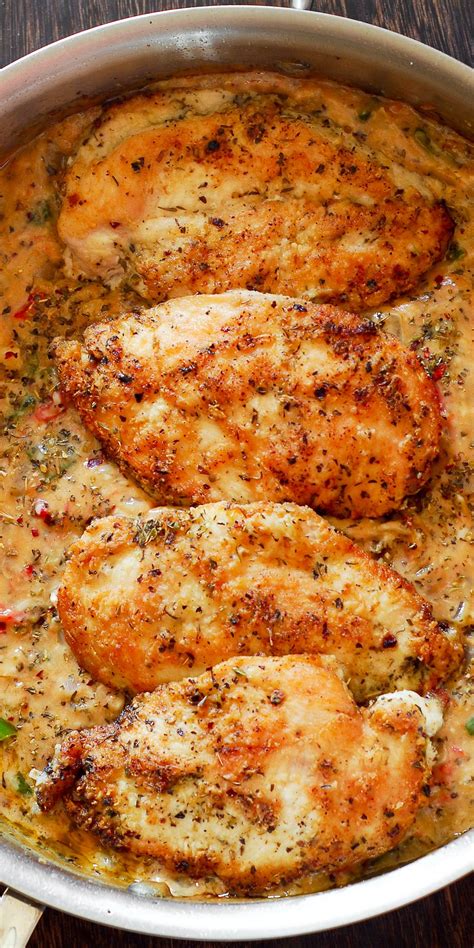Add butter, diced yellow onion and minced garlic cloves to pan. Chicken Breasts in Creamy White Wine Parmesan Cheese Sauce ...