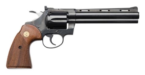 Colt Diamondback Model Da Revolver 22lr Caliber 6 Ventilated Rib