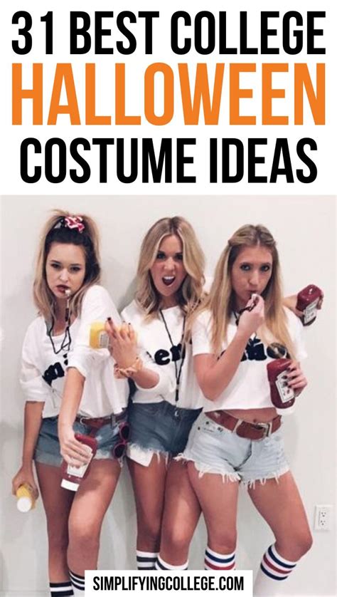 31 Best College Halloween Costume Ideas Halloween Costumes College
