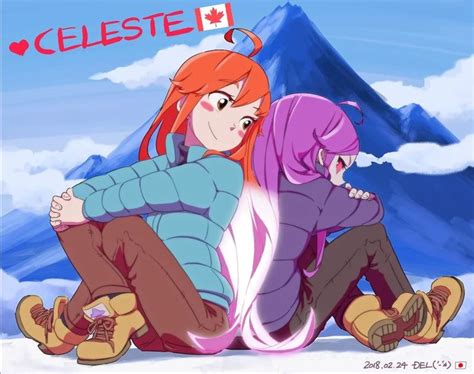 Madeline And Badeline Are Taking Some Rest Art By Del Celestegame Manga Drawing Tutorials