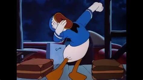 Donald Duck So Tired