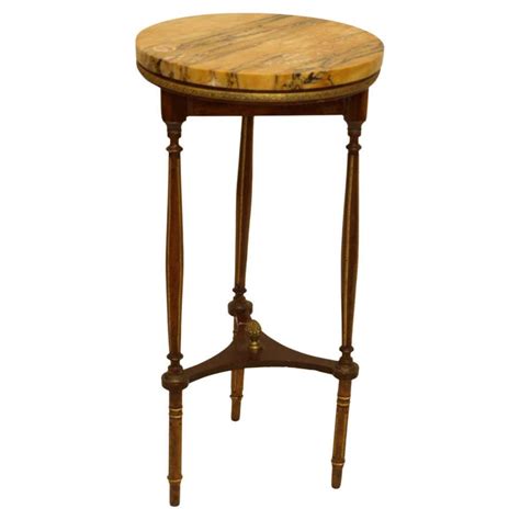 gold marble top french table for sale at 1stdibs
