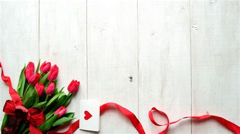 Valentines Day Flowers Wallpapers Wallpaper Cave