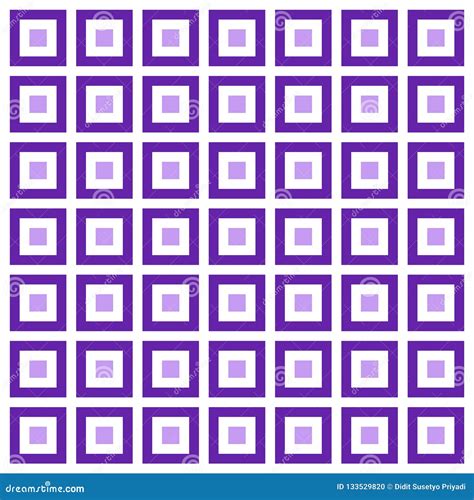 Seamless Pattern Purple Square Eps 10 Stock Illustration