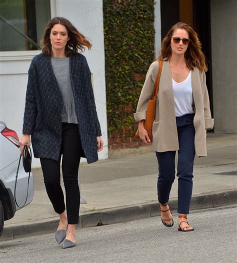 Minka Kelly And Mandy Moore Out And About In Los Angeles Hawtcelebs