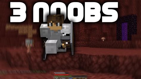 3 Noobs Try To Speedrun Minecraft In 1 Hour Youtube