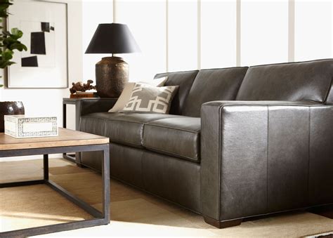That is why it's very important to ensure that you get most of the furnishings pieces that you need, which they balance each other, and that deliver advantages. Kendall Leather Sofa | Sofas & Loveseats | Ethan Allen