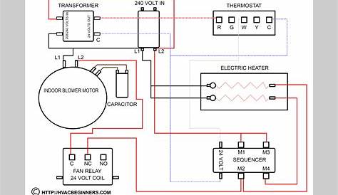 gas heater circuit diagram