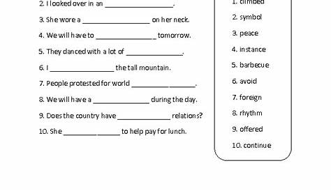 5th Grade Common Core | Language Worksheets