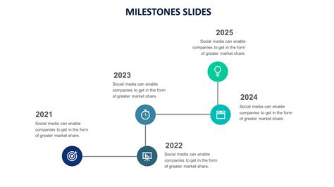 Milestone Slide Templates Biz Infograph In 2022 Milestones