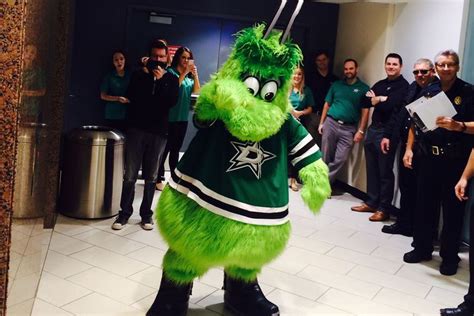 Your Take Dallas Stars Introduce Victor E Green As New Mascot