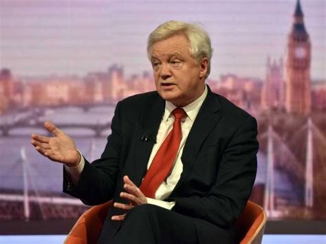 David Davis I Dont Have To Be Clever To Do My Job The Independent
