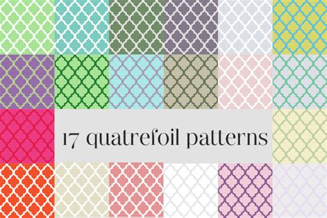 17 Quatrefoil Patterns By Thatdesigngrl On Deviantart