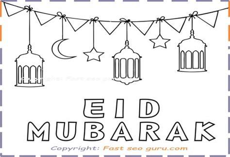 eid mubarak coloring pages  kids print   kids coloring pages printable